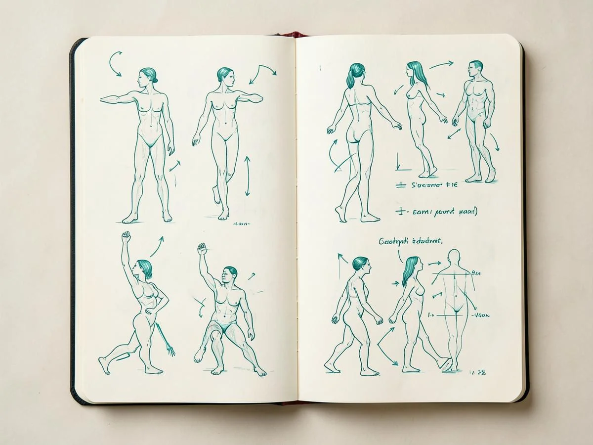 Metodické materiály MIMM — pracovní sešit s diagramy pohybu
