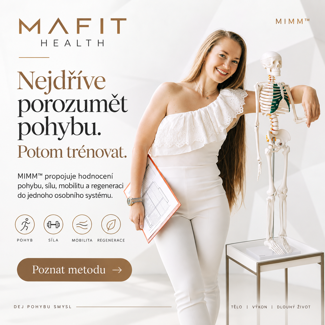 Marie Mazur — zakladatelka Mafit Health a autorka metody MIMM
