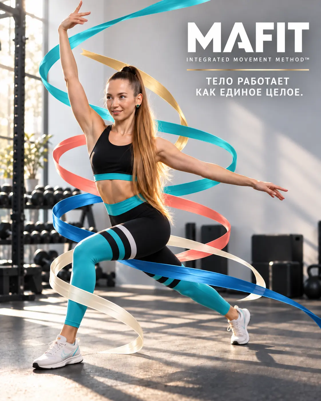 Reklamní banner MAFIT Integrated Movement Method: Tělo jako jeden celek
