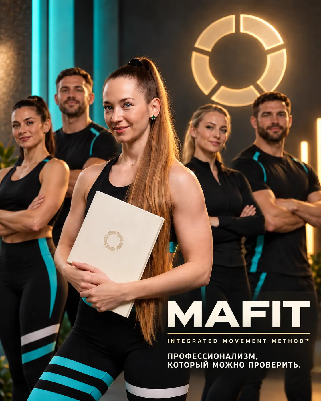 Reklamní banner MAFIT Integrated Movement Method: Profesionalita, kterou lze ověřit — značková verze